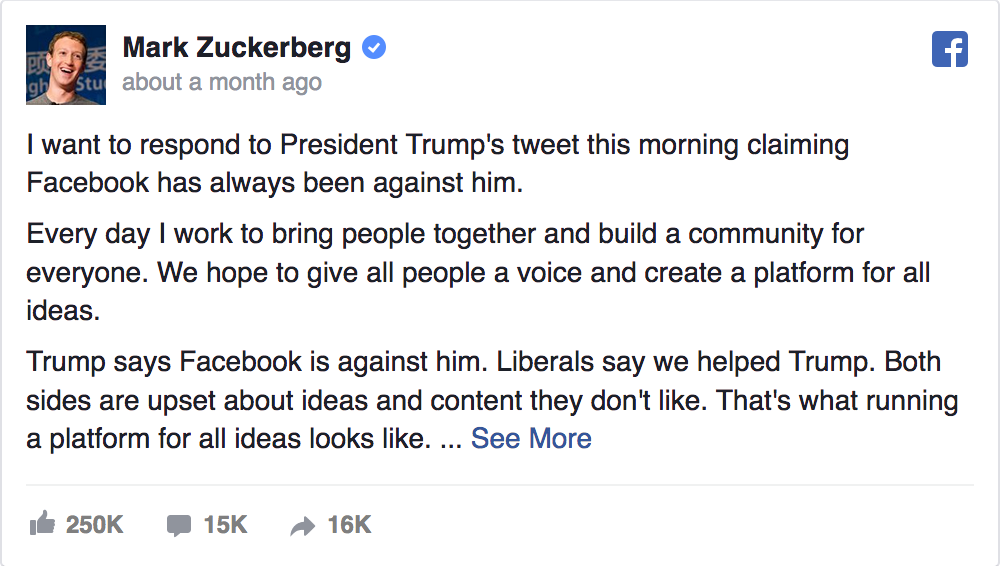 Zuckerberg 2 News Feeds