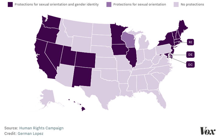 LGBTQ Civil Rights Map