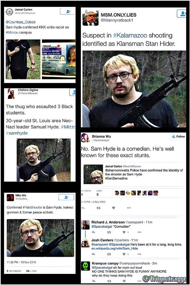 Sam Hyde Mass Shooting Hoax