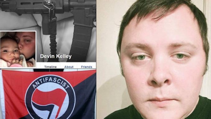 Devin Kelley Antifa Fake Photo